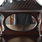 ヴィクトリアンスタイルの華やかなキャビネット【k186】