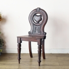 壁面を彩るマホガニーのホールチェア【c7-2】