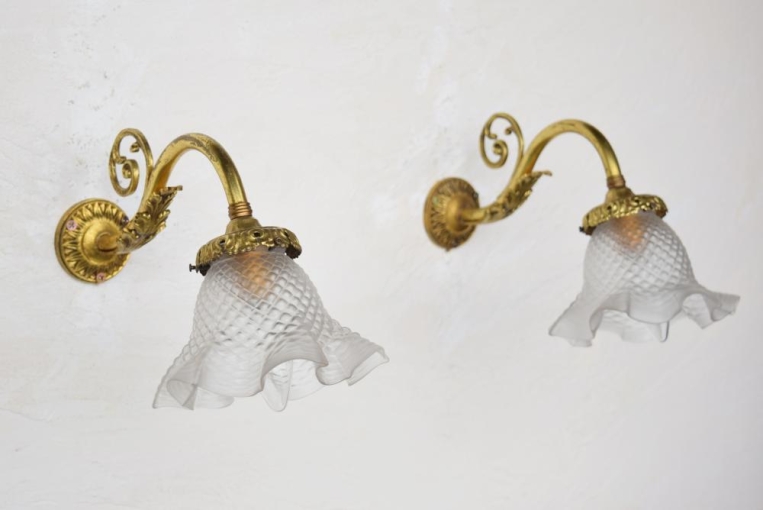 wl166　1灯式ペアウォールランプ　シェード付き