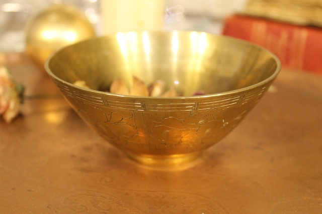 Brass bowl 茶碗 K-425