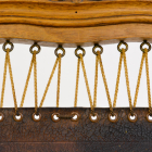 鳥がデザインされたファイヤースクリーン【40268】