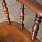 アンティークらしい味わいが魅力のダブルボウバックウィンザーアームチェア【c260-3】