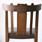 全てが無垢材で出来たダイニングチェア　4脚セット【c264】