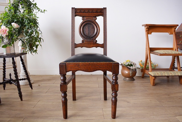 レザーチェア　4脚セット　00041-2