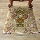 優雅で華やかなデザインが魅力のウォールナットバルーンチェア【c215-5】