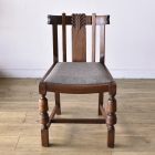 全てが無垢材で出来たダイニングチェア　4脚セット【c264】