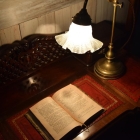 sl75　1灯式スタンドランプ(シェード付き)