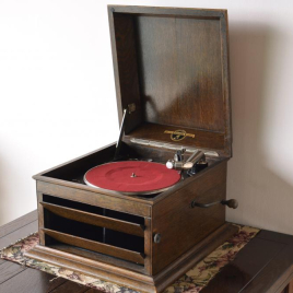 kz148　テーブルグラモフォン(蓄音機)　【Columbia】