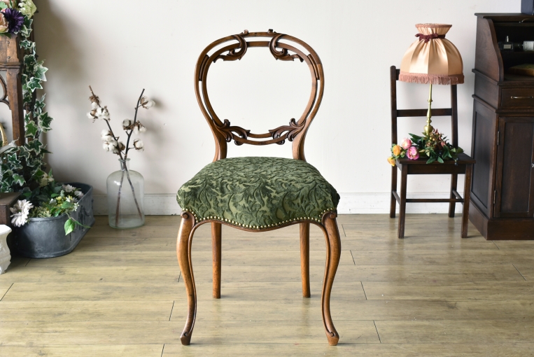 c266-3　バルーンバックチェア