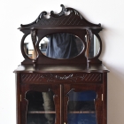 ヴィクトリアンスタイルの華やかなキャビネット【k186】