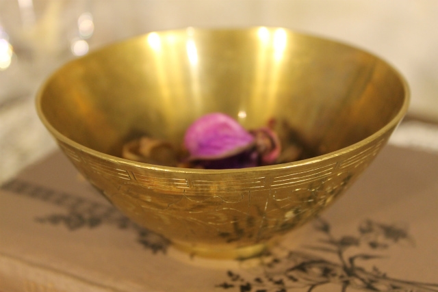 Brass bowl 茶碗 K-425
