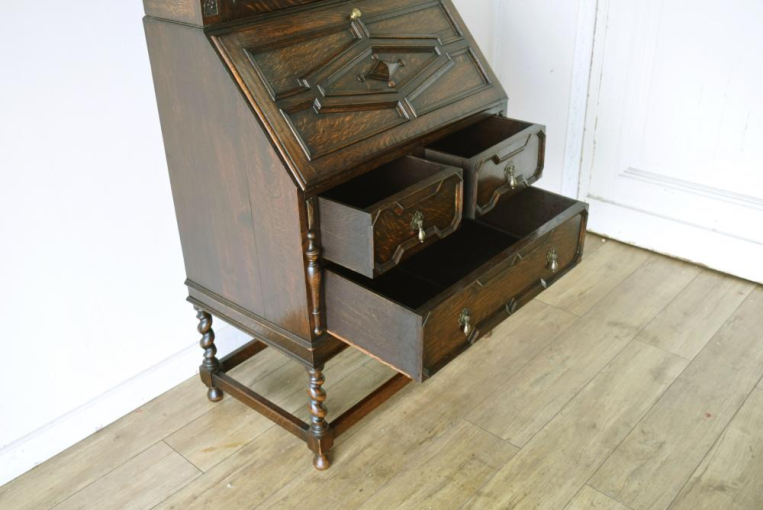 d61　スラントフロントビューローブックケース