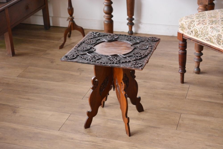 折り畳み式カーヴィングテーブル【1110】