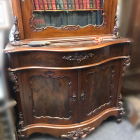 k127　ヴィクトリアンマホガニーキャビネット