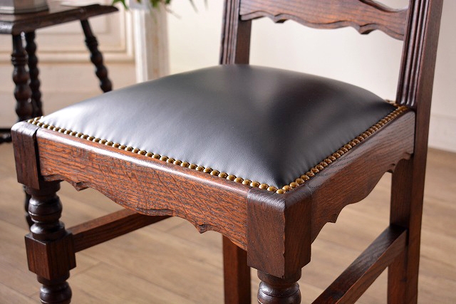 レザーチェア　4脚セット　00041-2