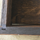 t267　ゴシックオークデスクテーブル