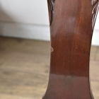 美しいクイーンアンチェア　4脚セット【c296-1】