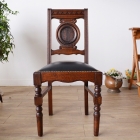 レザーチェア　4脚セット　00041-2