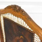 鳥がデザインされたファイヤースクリーン【40268】