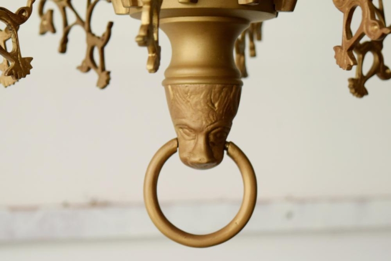 sy345  8灯式シャンデリア