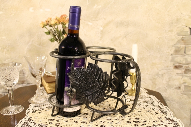 Wine bottle‐Holder(triple)　K-521