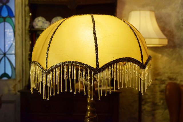 スタンドランプ(1灯式)　シェード付き　6289