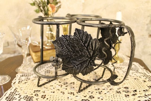 Wine bottle‐Holder(triple)　K-521