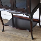 ヴィクトリアンスタイルの華やかなキャビネット【k186】