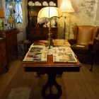 スタンドランプ(1灯式)　シェード付き　6289