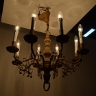 sy345  8灯式シャンデリア