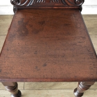 壁面を彩るマホガニーのホールチェア【c7-2】