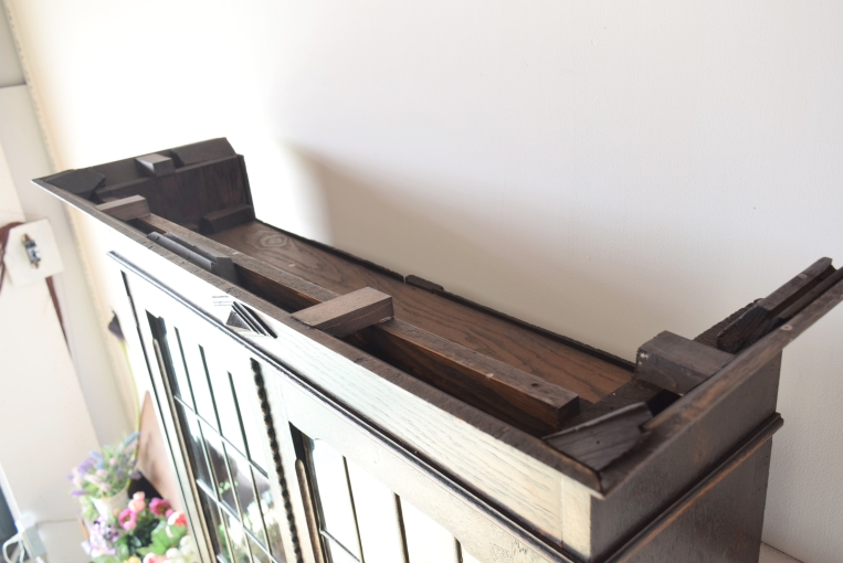 d69　スラントフロントビューローブックケース