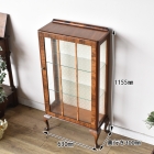 サイズは横幅:630　奥行:300　高さ:1155  mmです