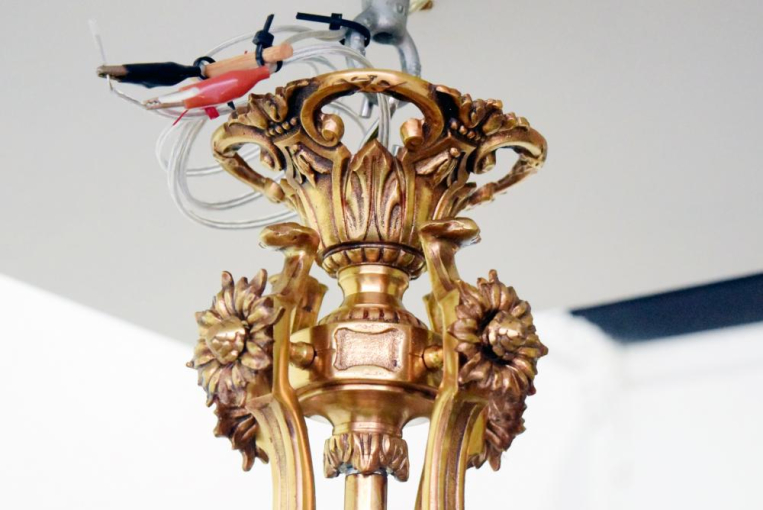 フランスより入荷した大きな1灯式ランプ【sy322-1】