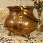 Copper/Brass pot 鍋　K-339