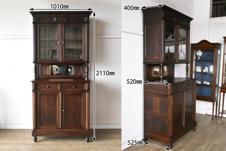 パルテノン アンティーク / クラシカルな佇まいのオーク