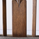 全てが無垢材で出来たダイニングチェア　4脚セット【c264】