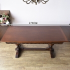 1424　ヴィンテージ　ドローリーフテーブル