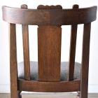 全てが無垢材で出来たダイニングチェア　4脚セット【c264】