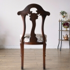 c248-2　ウォールナットサロンチェア