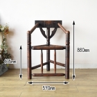 ヴィクトリア時代のターナーズチェア【c98-4】