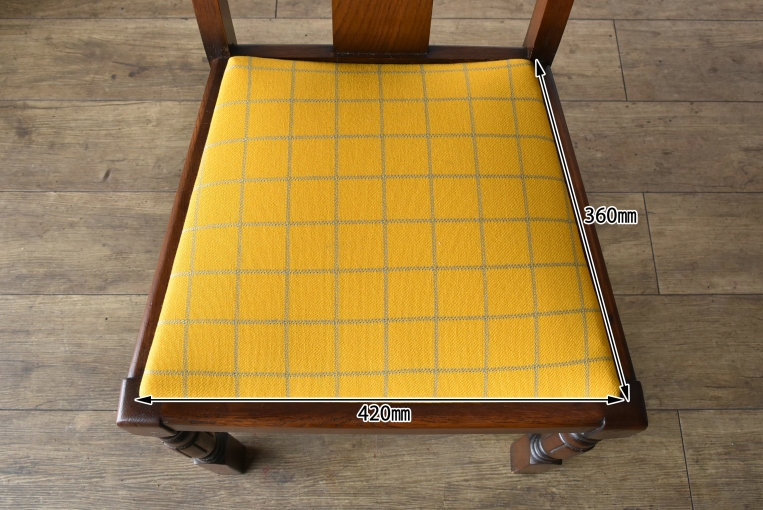 シンプルでお部屋に馴染みやすいダイニングチェア　4脚セット【ds59-1】