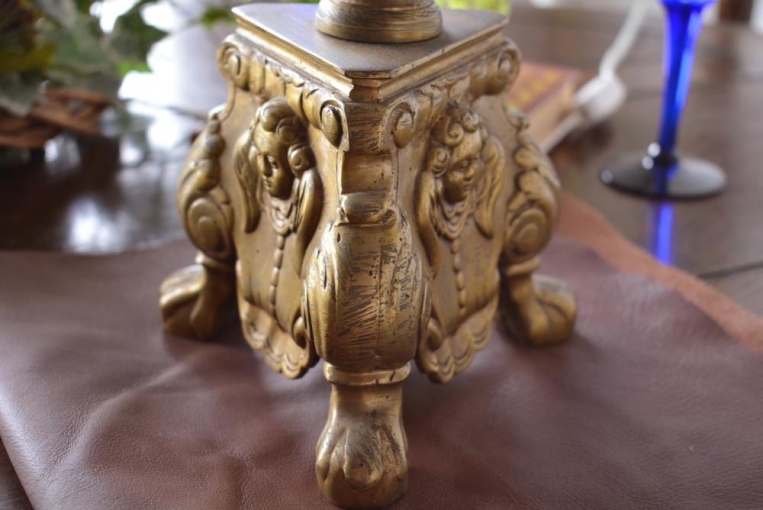 6353　スタンドランプ　3灯式　