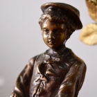 スタンドランプ(1灯式)　シェード付き　sl70