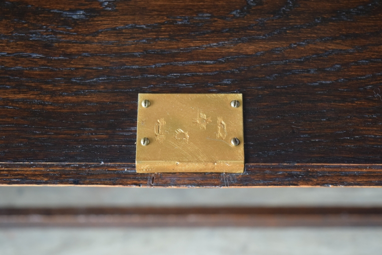 d69　スラントフロントビューローブックケース