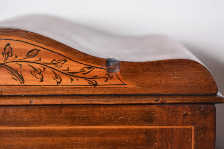 レザートップのデスク これくらいのサイズが欲しかった！英国レザートップデスク 59269