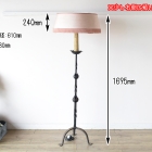 hl49-2　2灯式ホールランプ【シェード付き】