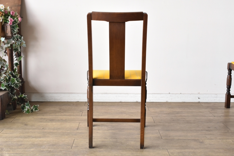 シンプルでお部屋に馴染みやすいダイニングチェア　4脚セット【ds59-1】