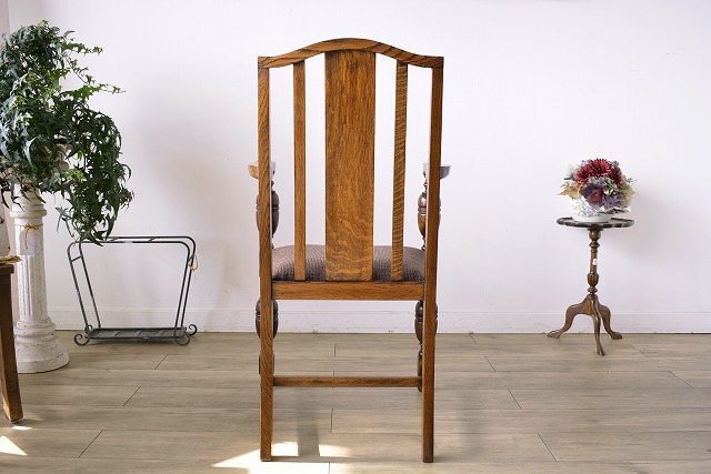アンティーク　アームチェアー パルテノン アンティーク / 842-1 オークアームチェア