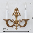 wl171-4　ペア　2灯式ウォールランプ
